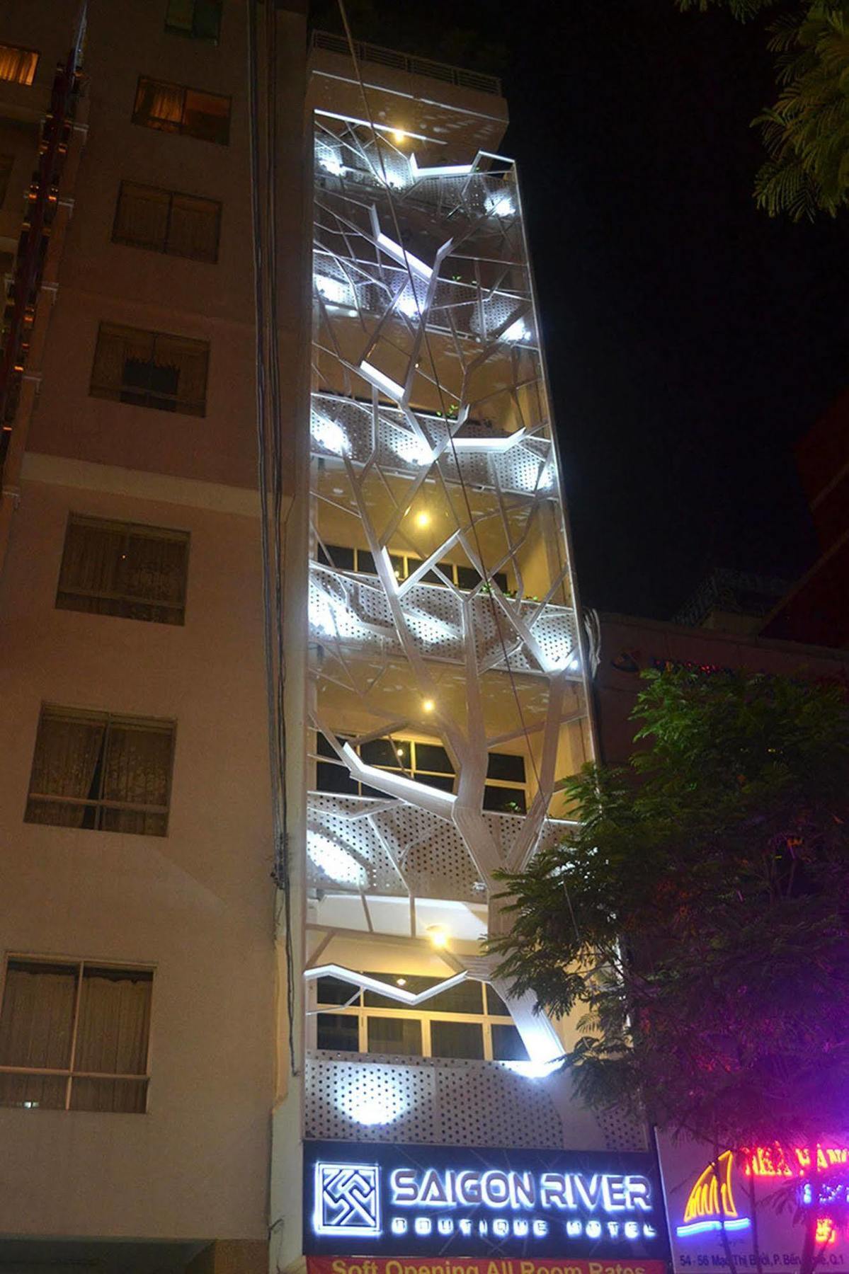 Saigon River Boutique Hotel Ho Či Minovo Město Exteriér fotografie