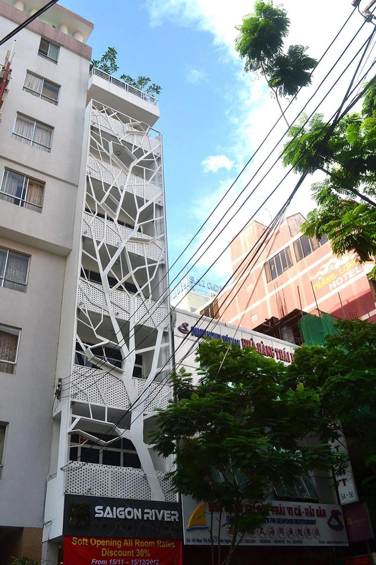 Saigon River Boutique Hotel Ho Či Minovo Město Exteriér fotografie